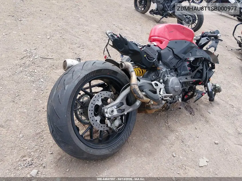 2025 Ducati Panigale V2/V2 S VIN: ZDMHAU8T1SB000977 Lot: 44847057