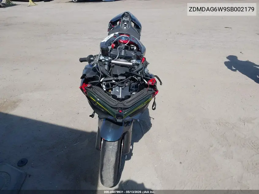 2025 Ducati Panigale V4/V4S VIN: ZDMDAG6W9SB002179 Lot: 45079931