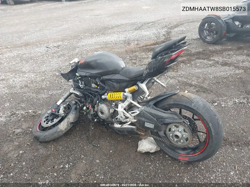 2025 Ducati Panigale V2 VIN: ZDMHAATW8SB015573 Lot: 45142679