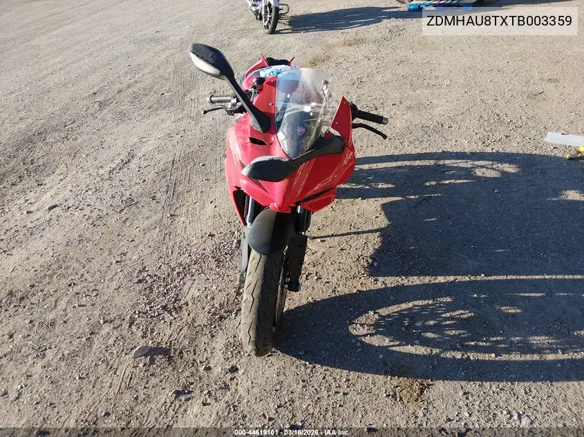 2026 Ducati Panigale V2/V2 S VIN: ZDMHAU8TXTB003359 Lot: 44619101