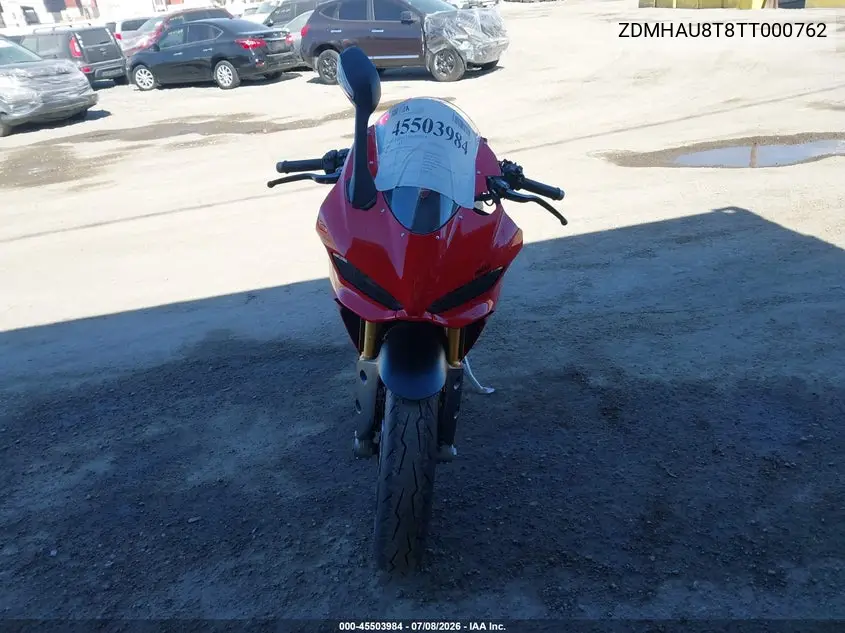 2026 Ducati Panigale V2/V2 S VIN: ZDMHAU8T8TT000762 Lot: 45503984