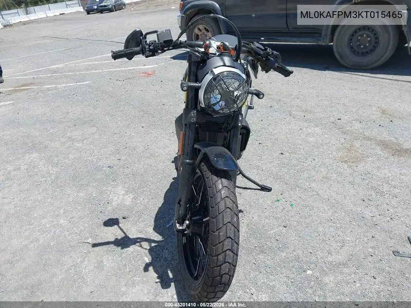 2019 Ducati Scrambler Desert Sled VIN: ML0KAFPM3KT015465 Lot: 45201410