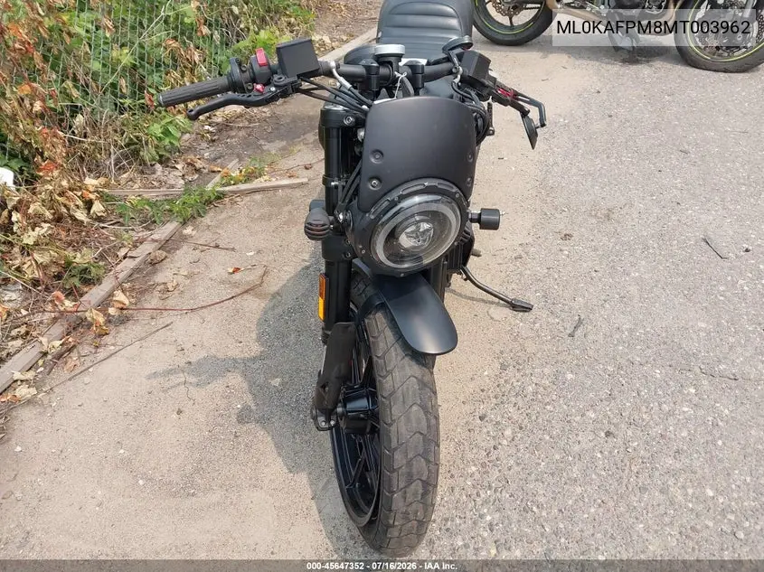 2021 Ducati Scrambler Desert Sled VIN: ML0KAFPM8MT003962 Lot: 45647352