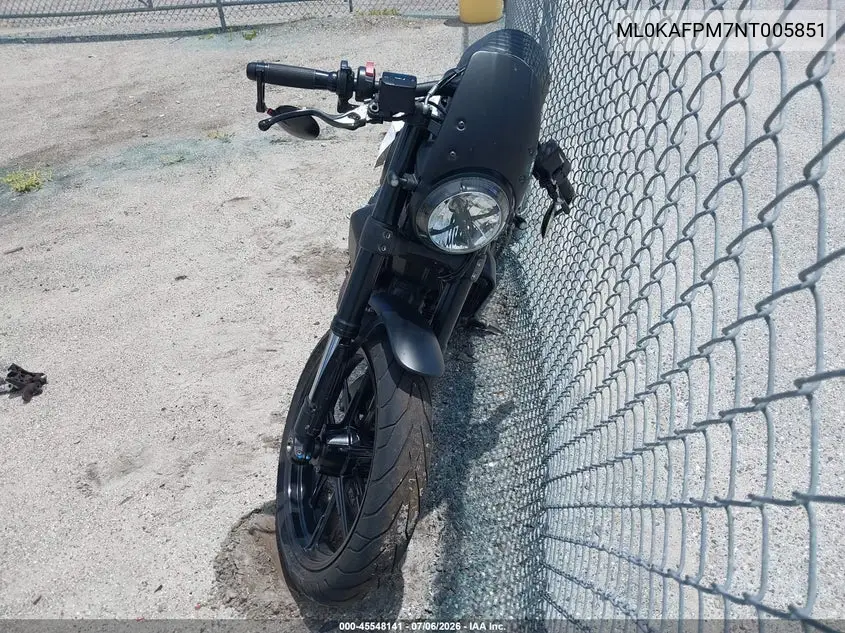 2022 Ducati Scrambler Desert Sled VIN: ML0KAFPM7NT005851 Lot: 45548141