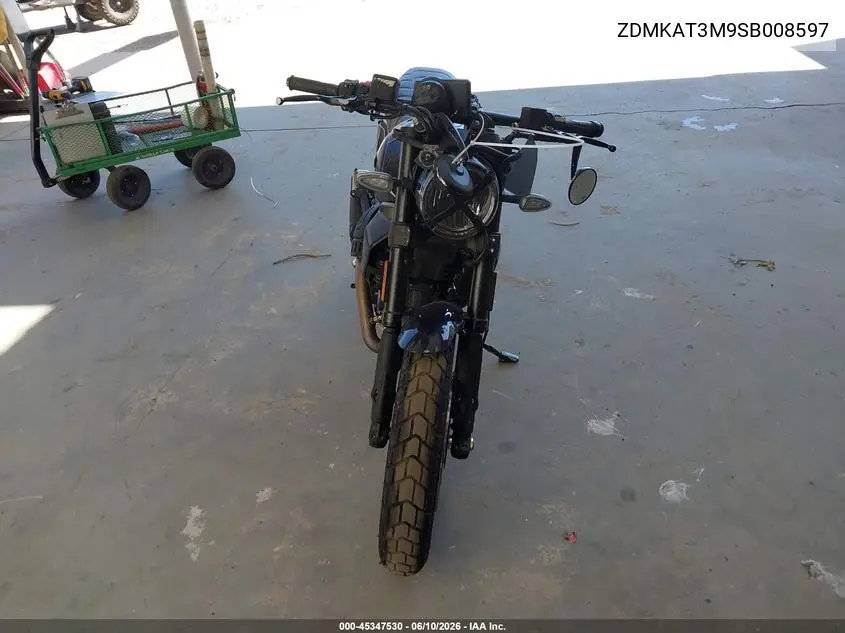 2025 Ducati Scrambler Icon VIN: ZDMKAT3M9SB008597 Lot: 45347530