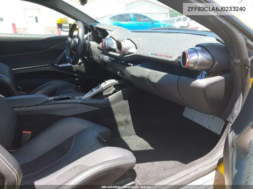 2018 Ferrari 812 Superfast VIN: ZFF83CLA6J0233240 Lot: 42345047