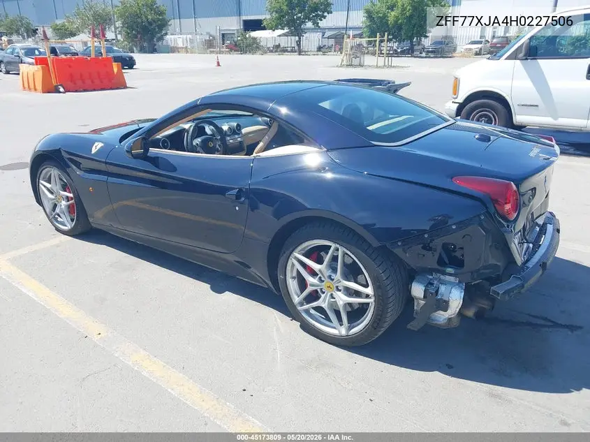 2017 Ferrari California T VIN: ZFF77XJA4H0227506 Lot: 45173809
