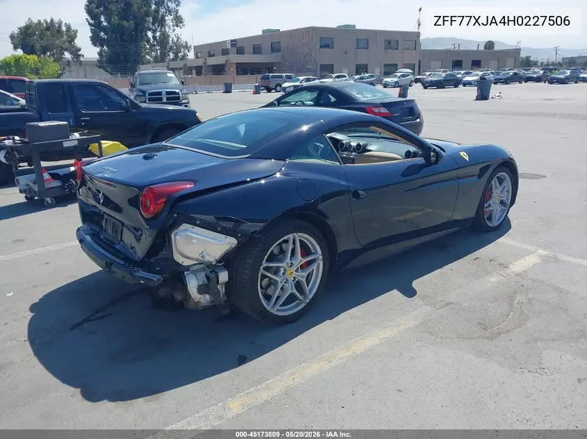 2017 Ferrari California T VIN: ZFF77XJA4H0227506 Lot: 45173809
