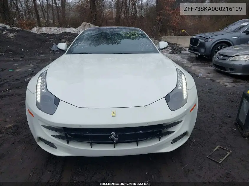 2016 Ferrari Ff VIN: ZFF73SKA0G0216109 Lot: 44369654