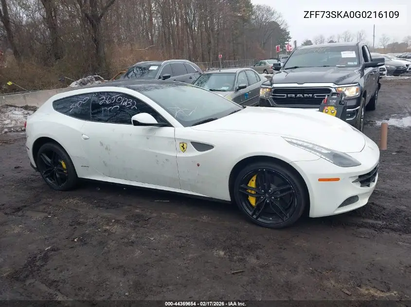 2016 Ferrari Ff VIN: ZFF73SKA0G0216109 Lot: 44369654