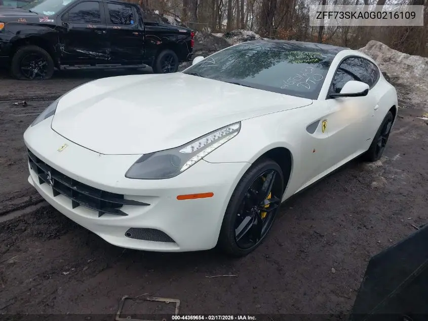 2016 Ferrari Ff VIN: ZFF73SKA0G0216109 Lot: 44369654