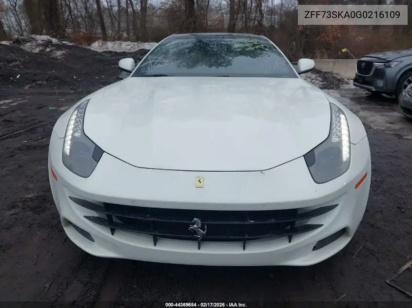 2016 Ferrari Ff VIN: ZFF73SKA0G0216109 Lot: 44369654