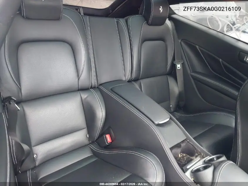 2016 Ferrari Ff VIN: ZFF73SKA0G0216109 Lot: 44369654