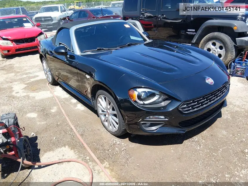 2020 Fiat 124 Spider Lusso VIN: JC1NFAEK9L0145141 Lot: 45093550