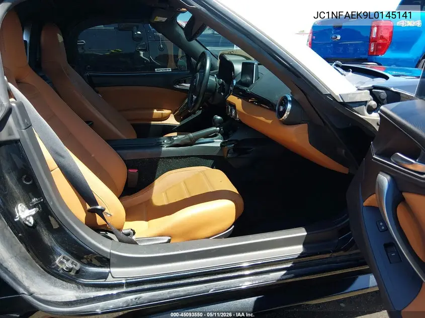 2020 Fiat 124 Spider Lusso VIN: JC1NFAEK9L0145141 Lot: 45093550
