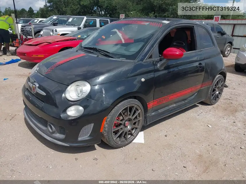 2012 Fiat 500 Abarth VIN: 3C3CFFFH9CT319324 Lot: 45518942