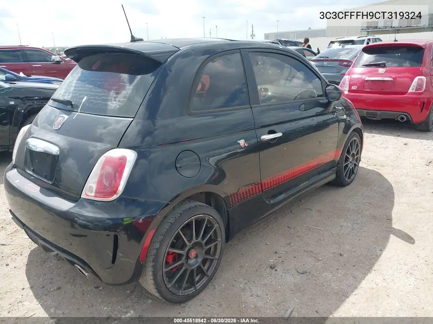 2012 Fiat 500 Abarth VIN: 3C3CFFFH9CT319324 Lot: 45518942
