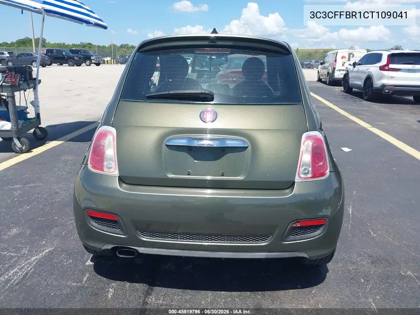 2012 Fiat 500 Sport VIN: 3C3CFFBR1CT109041 Lot: 45519796