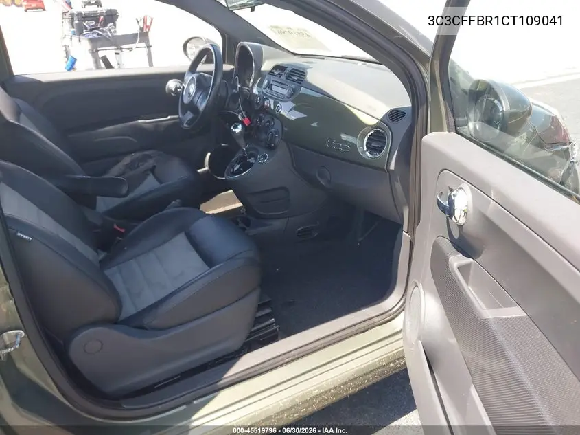 2012 Fiat 500 Sport VIN: 3C3CFFBR1CT109041 Lot: 45519796