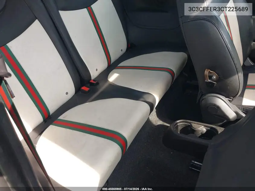 2012 Fiat 500C Lounge VIN: 3C3CFFER3CT225689 Lot: 45565985