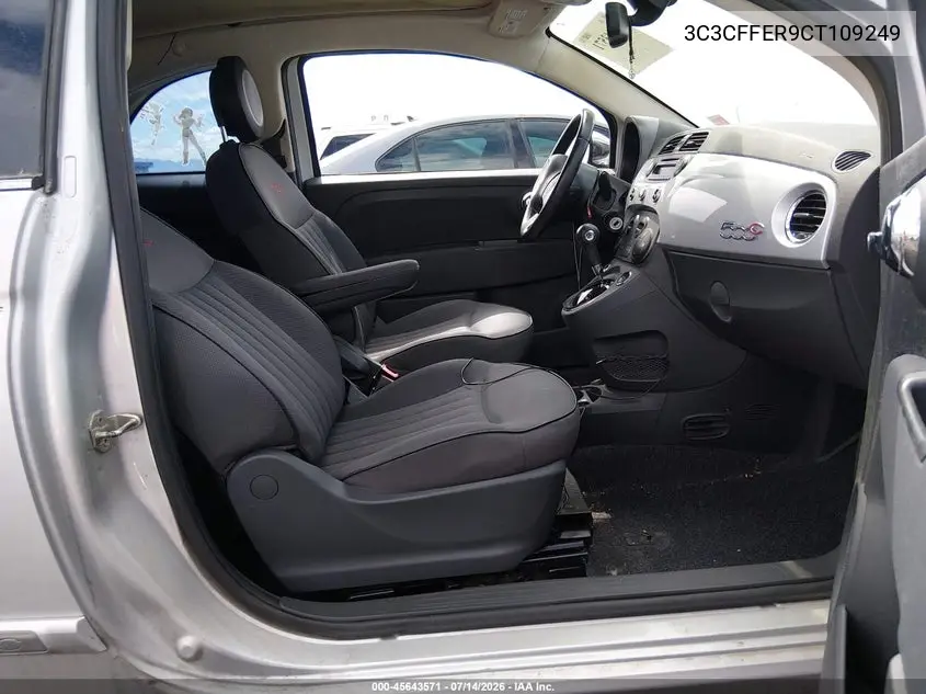 2012 Fiat 500C Lounge VIN: 3C3CFFER9CT109249 Lot: 45643571