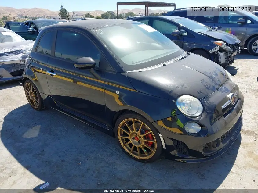 3C3CFFFH0CT314237 2012 Fiat 500 Abarth