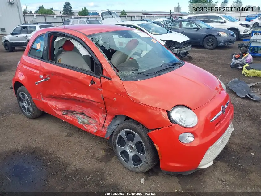 2013 Fiat 500E Battery Electric VIN: 3C3CFFGE2DT604601 Lot: 45323963