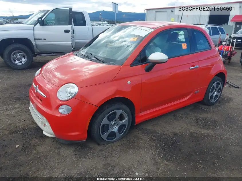 2013 Fiat 500E Battery Electric VIN: 3C3CFFGE2DT604601 Lot: 45323963