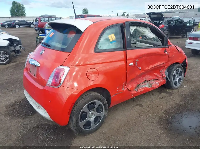2013 Fiat 500E Battery Electric VIN: 3C3CFFGE2DT604601 Lot: 45323963