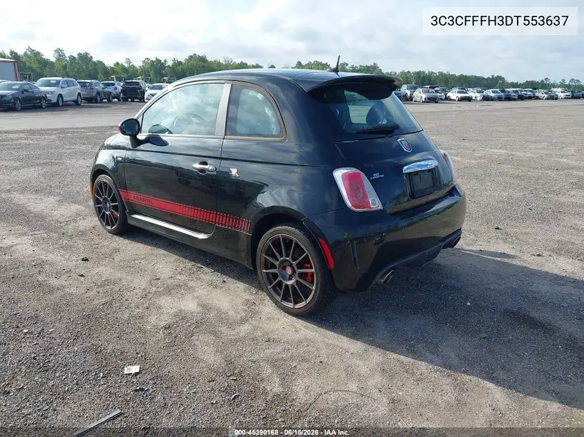 2013 Fiat 500 Abarth VIN: 3C3CFFFH3DT553637 Lot: 45390168