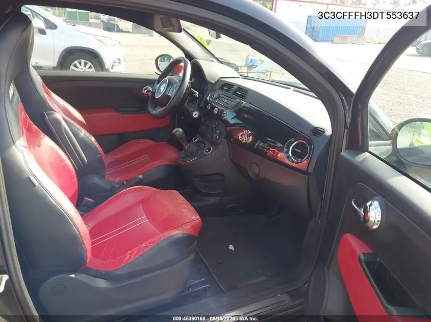 2013 Fiat 500 Abarth VIN: 3C3CFFFH3DT553637 Lot: 45390168