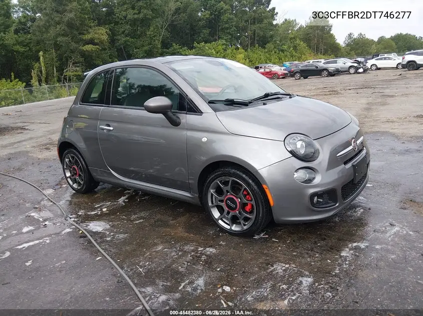 2013 Fiat 500 Sport Cattiva VIN: 3C3CFFBR2DT746277 Lot: 45482380