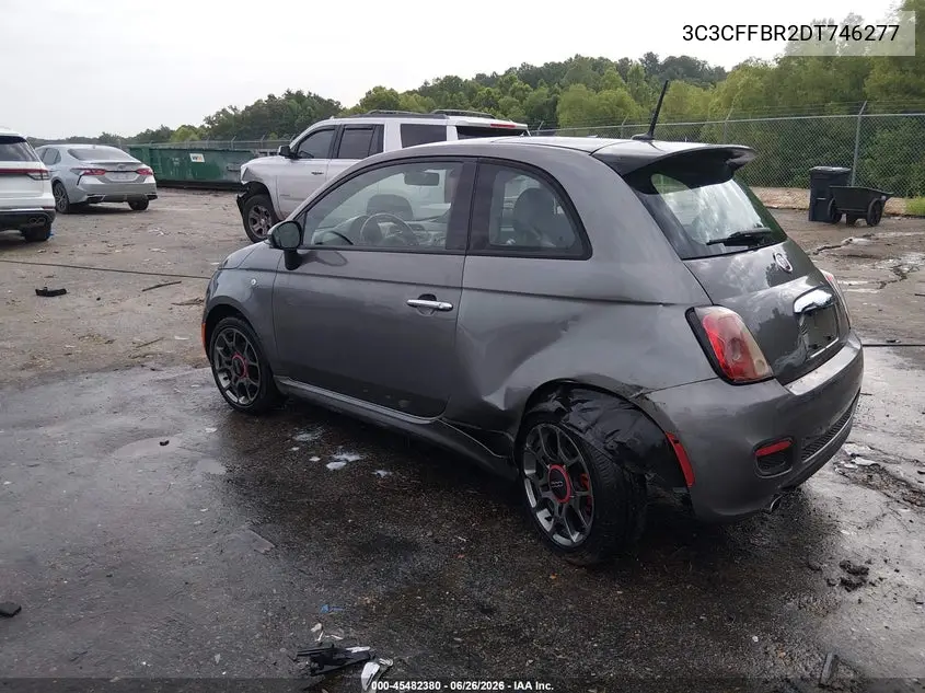 2013 Fiat 500 Sport Cattiva VIN: 3C3CFFBR2DT746277 Lot: 45482380