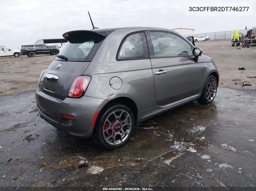 2013 Fiat 500 Sport Cattiva VIN: 3C3CFFBR2DT746277 Lot: 45482380