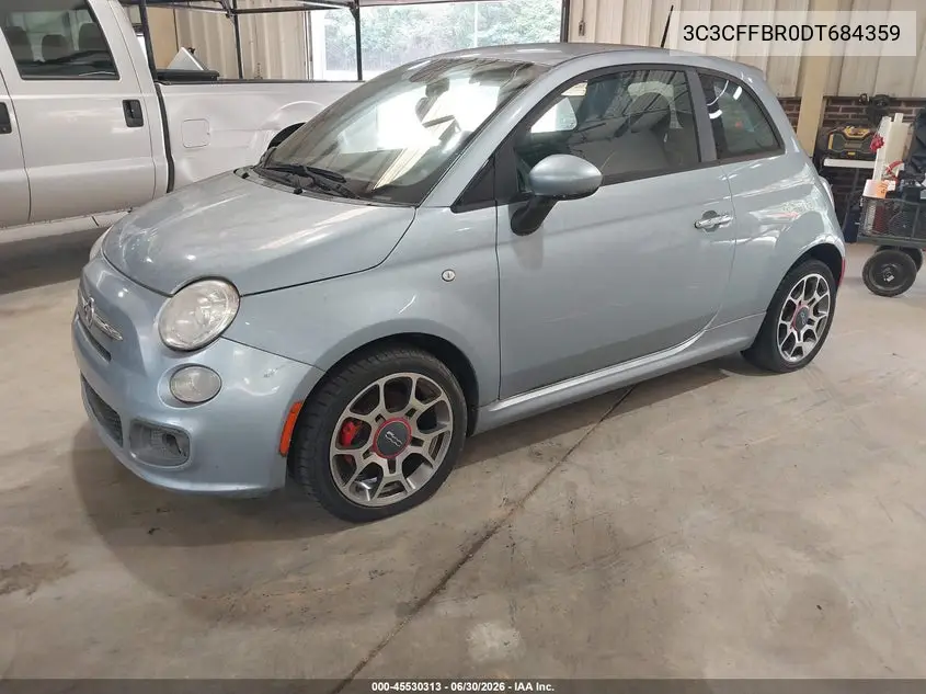 2013 Fiat 500 Sport VIN: 3C3CFFBR0DT684359 Lot: 45530313
