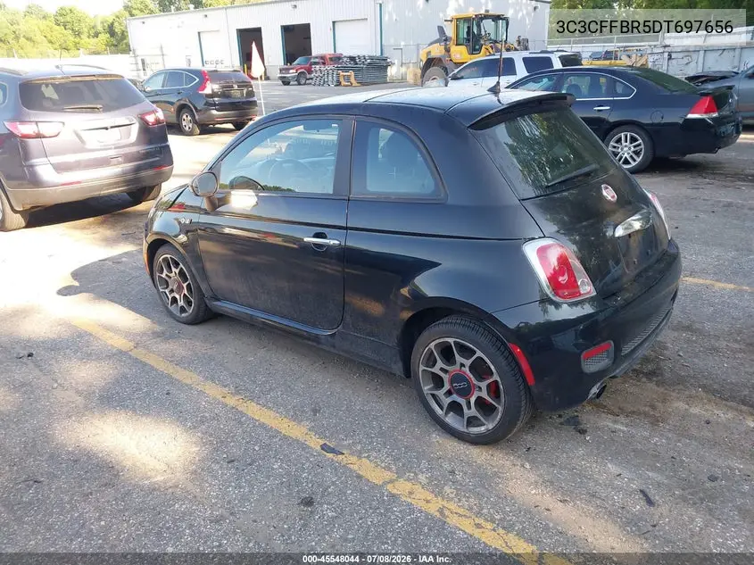 2013 Fiat 500 Sport VIN: 3C3CFFBR5DT697656 Lot: 45548044
