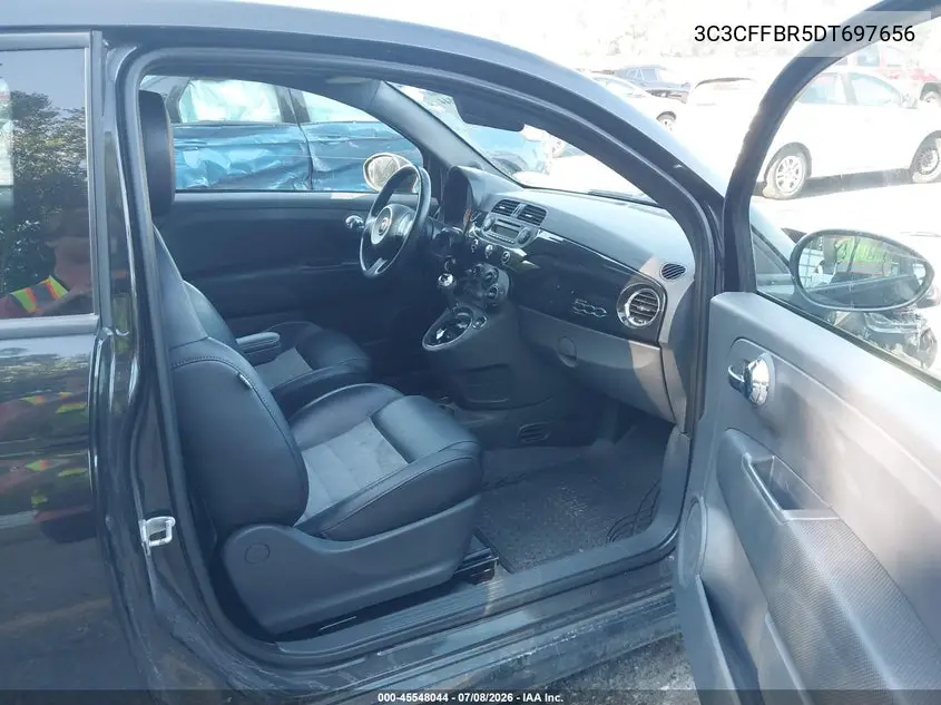 2013 Fiat 500 Sport VIN: 3C3CFFBR5DT697656 Lot: 45548044