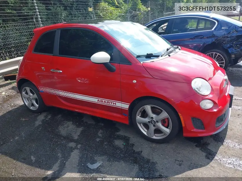 2013 Fiat 500 Abarth VIN: 3C3CFFFH1DT573255 Lot: 45562437