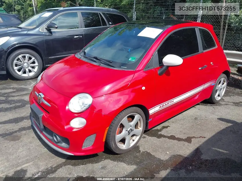 2013 Fiat 500 Abarth VIN: 3C3CFFFH1DT573255 Lot: 45562437
