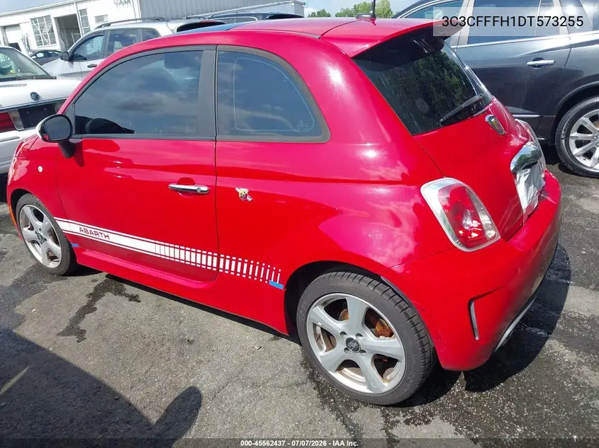 2013 Fiat 500 Abarth VIN: 3C3CFFFH1DT573255 Lot: 45562437