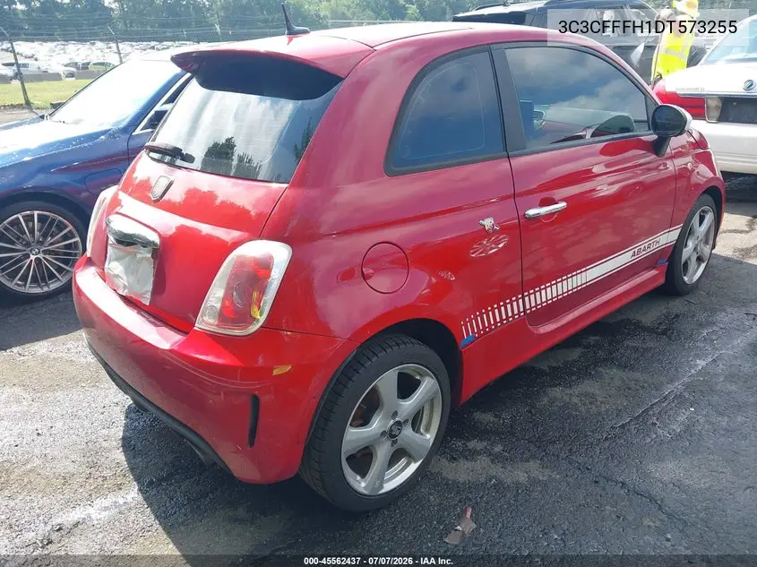2013 Fiat 500 Abarth VIN: 3C3CFFFH1DT573255 Lot: 45562437
