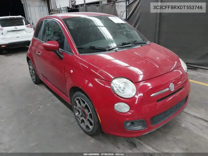 2013 Fiat 500 Sport VIN: 3C3CFFBRXDT553746 Lot: 45590999