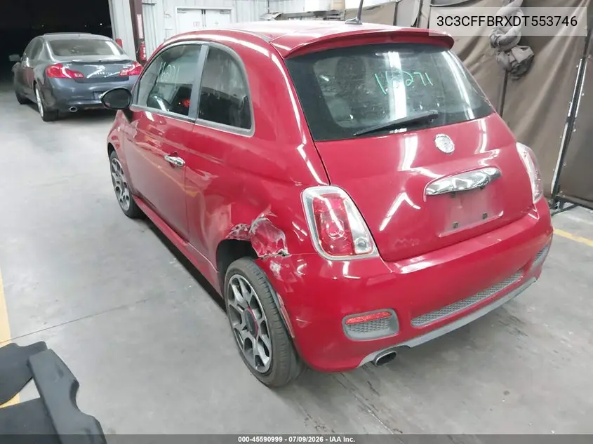 2013 Fiat 500 Sport VIN: 3C3CFFBRXDT553746 Lot: 45590999