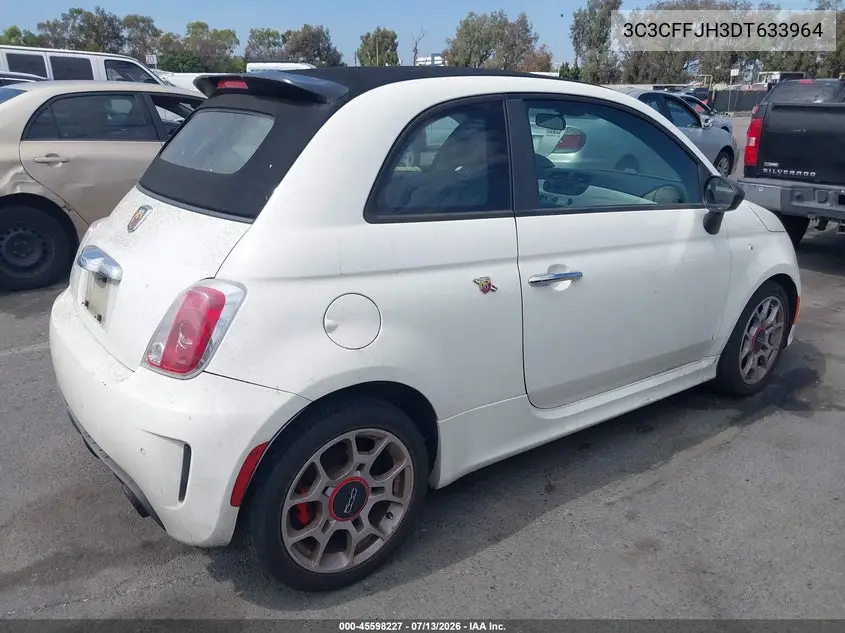 2013 Fiat 500C Abarth VIN: 3C3CFFJH3DT633964 Lot: 45598227