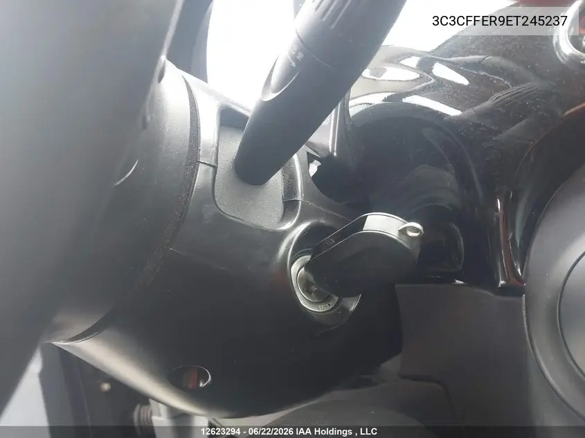 2014 Fiat 500 Lounge VIN: 3C3CFFER9ET245237 Lot: 12623294