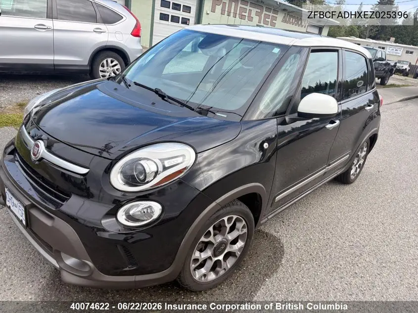 2014 Fiat 500 VIN: ZFBCFADHXEZ025396 Lot: 40074622