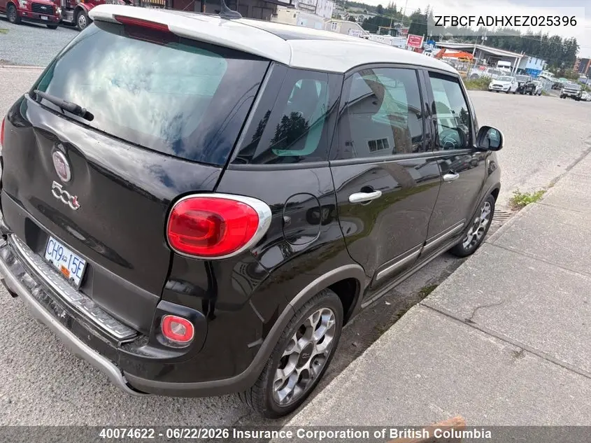 2014 Fiat 500 VIN: ZFBCFADHXEZ025396 Lot: 40074622
