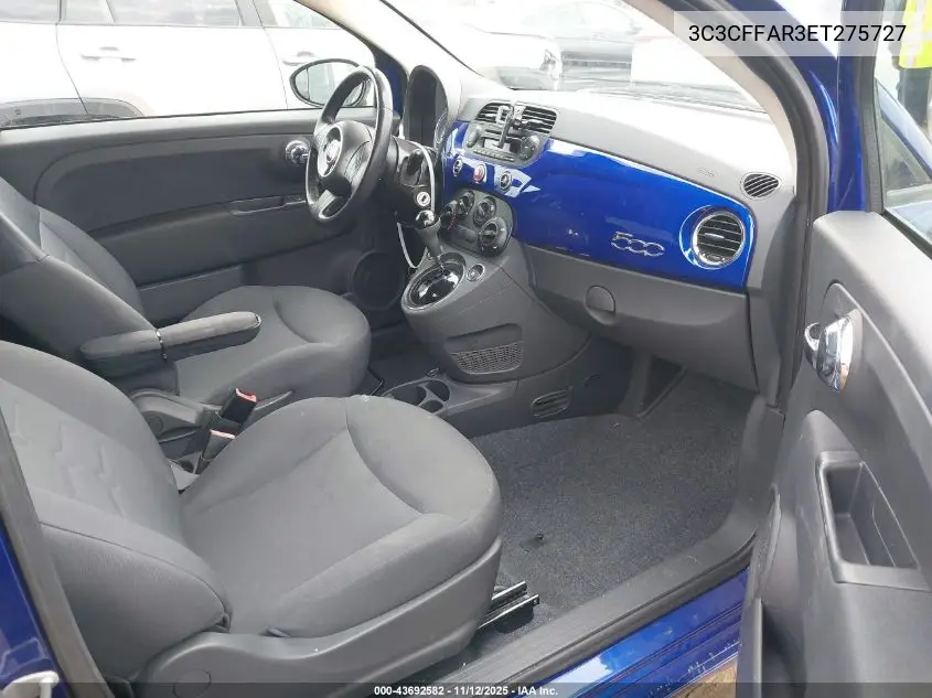 3C3CFFAR3ET275727 2014 Fiat 500 Pop