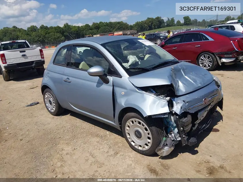 2014 Fiat 500 Pop VIN: 3C3CFFAR9ET169301 Lot: 45350076