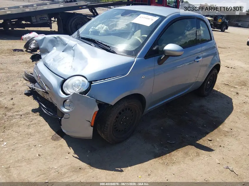 2014 Fiat 500 Pop VIN: 3C3CFFAR9ET169301 Lot: 45350076